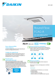 Round Flow Cassette - Sky Air Serie Alpha - ZCAG-A .pdf